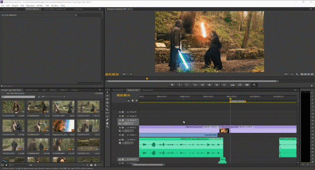 Editing in Adobe Premiere