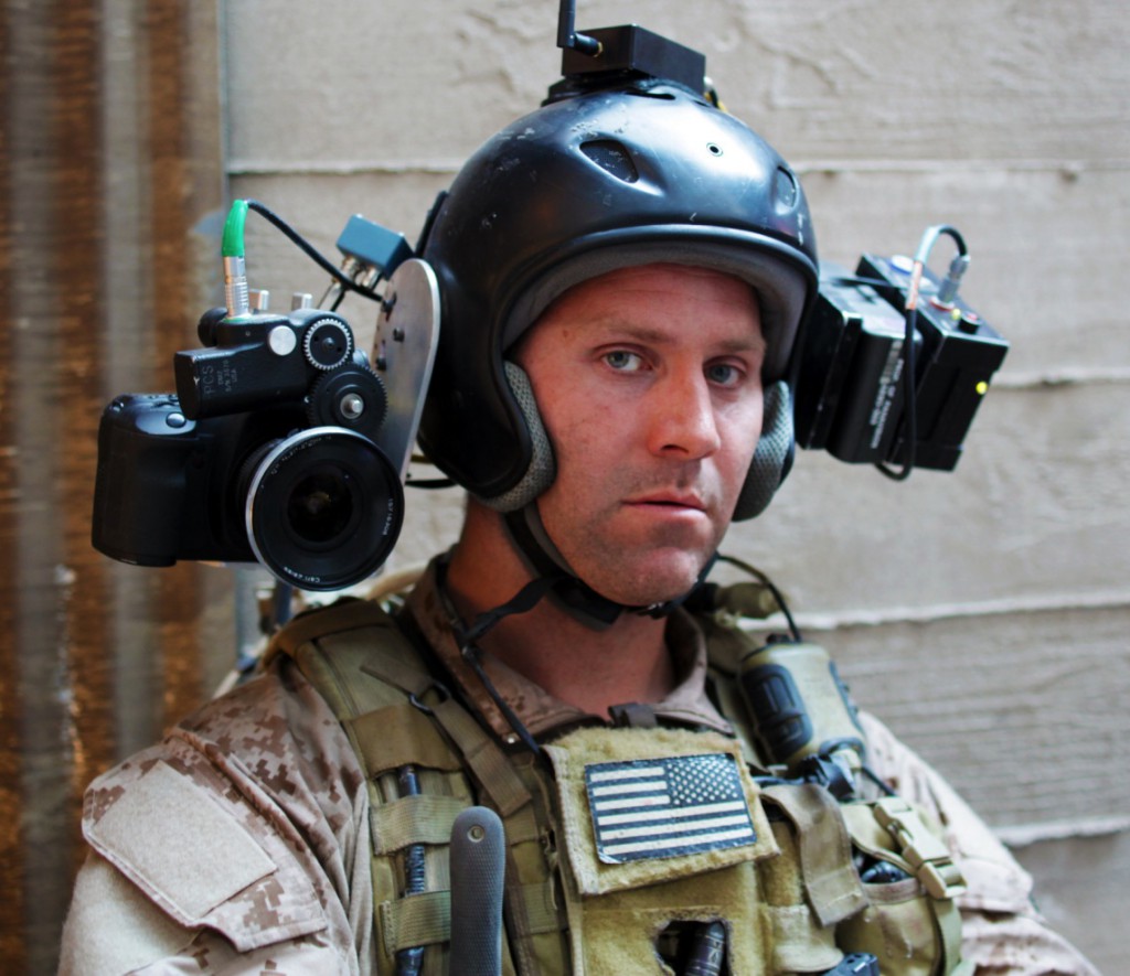 Filming through the eyes of a Navy Seal