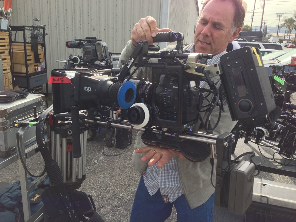 Marc Margulies with the Canon C500 