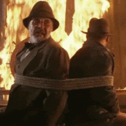 Sean Connery and Harrison Ford gif