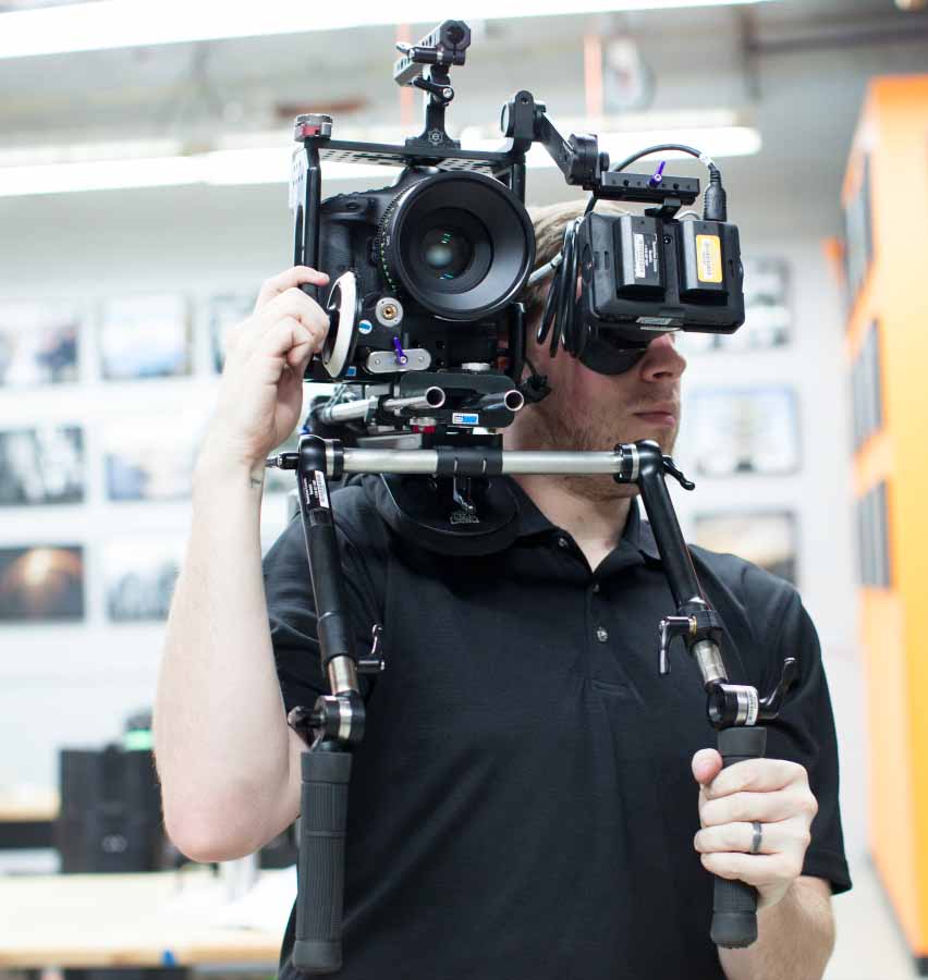 Canon 1DC with SmallHD DP4-EVF
