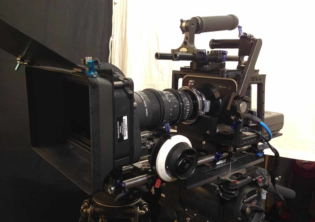 Blackmagic Cinema Camera rig