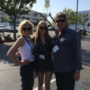 Lydia and Shane Hurlbut with their daughter Kyra