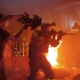 Man cam in the fire on set of Act of Valor