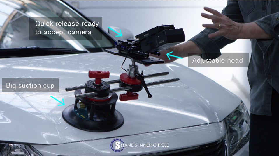 Car Suction Mounts for Film Video & Cinema Camera Suction Mounting