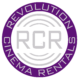 Revolution Cinema Rentals - RCR logo