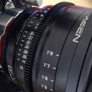 XEEN Prime Lens on camera