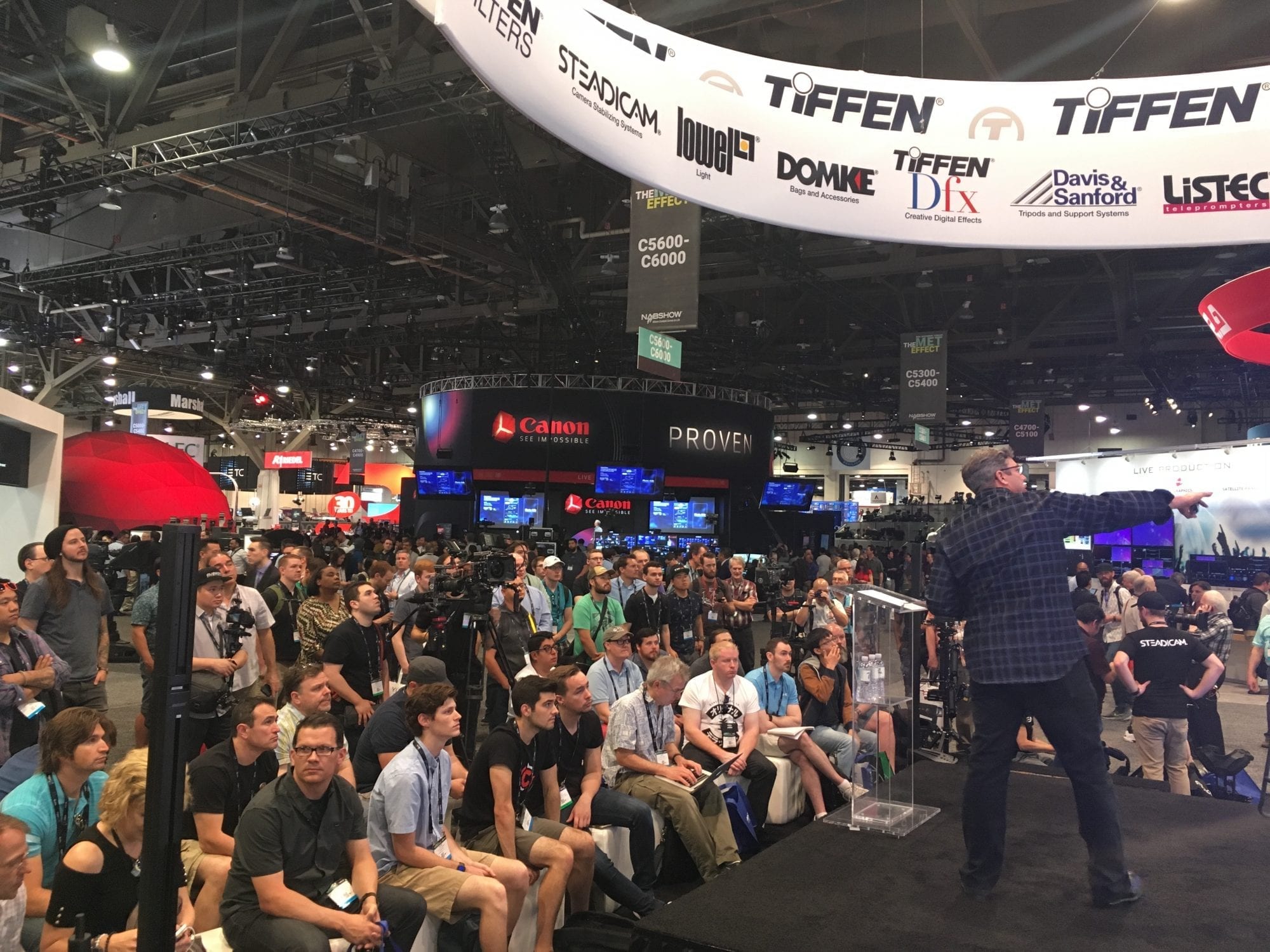 Shane Hurlbut presenting at NAB