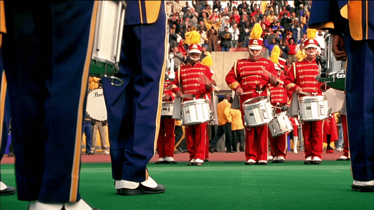 A still from the movie Drumline