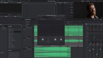 Fixing Audio Hum with Fairlight