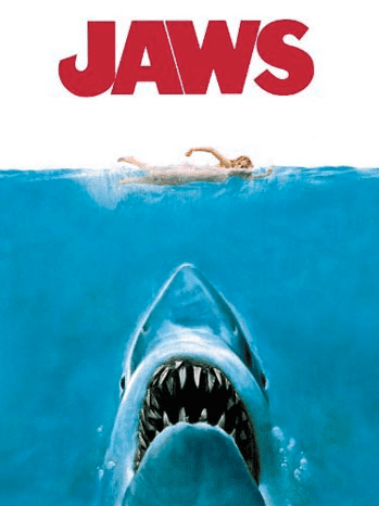 Jaws Poster John Williams Music Soundtrack Cinema