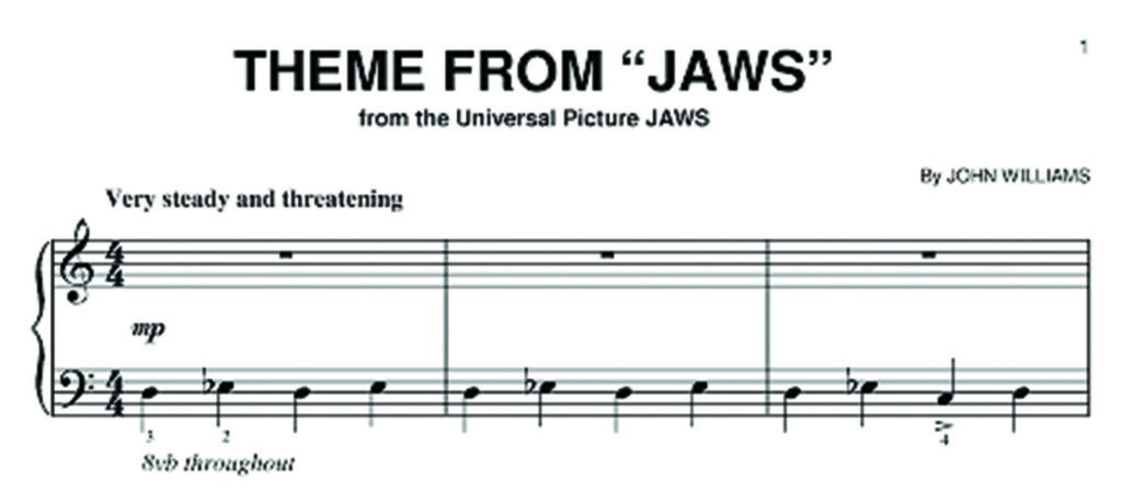 Williams JAws Theme Cinema Cinematography Music Soundtrack Movie