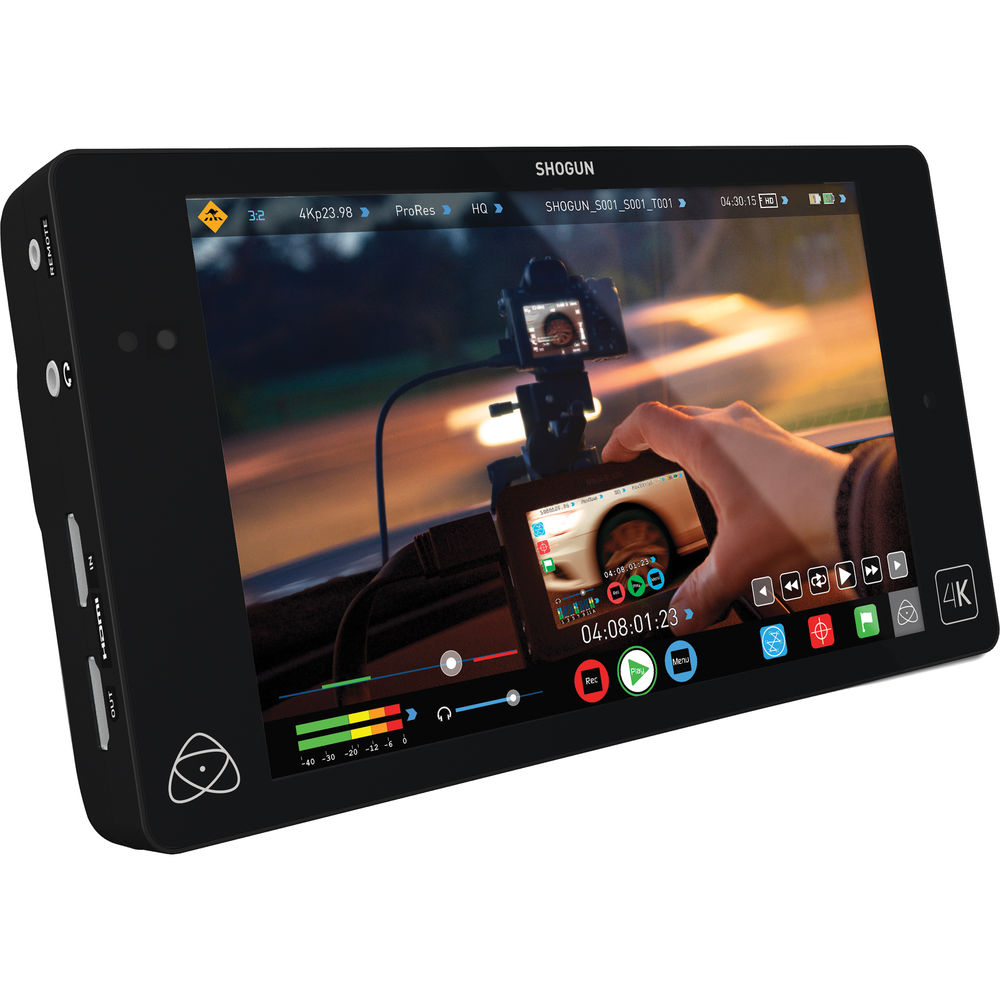 Atomos Shogun 4K HDMI/12G-SDI Recorder and 7” Monitor