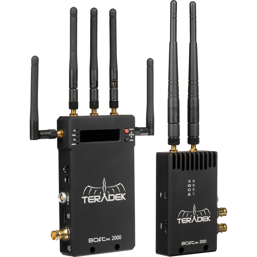 (Teradek Bolt Pro 2000 3G-SDI/HDMI Wireless Video Transceiver Set