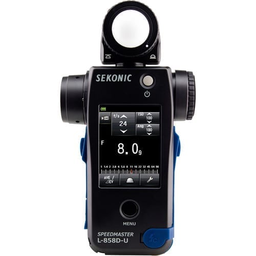 The Modern Cinematographer - On-Set Essentials SEKONIC L-858D-U DIGITALMASTER LIGHT METER