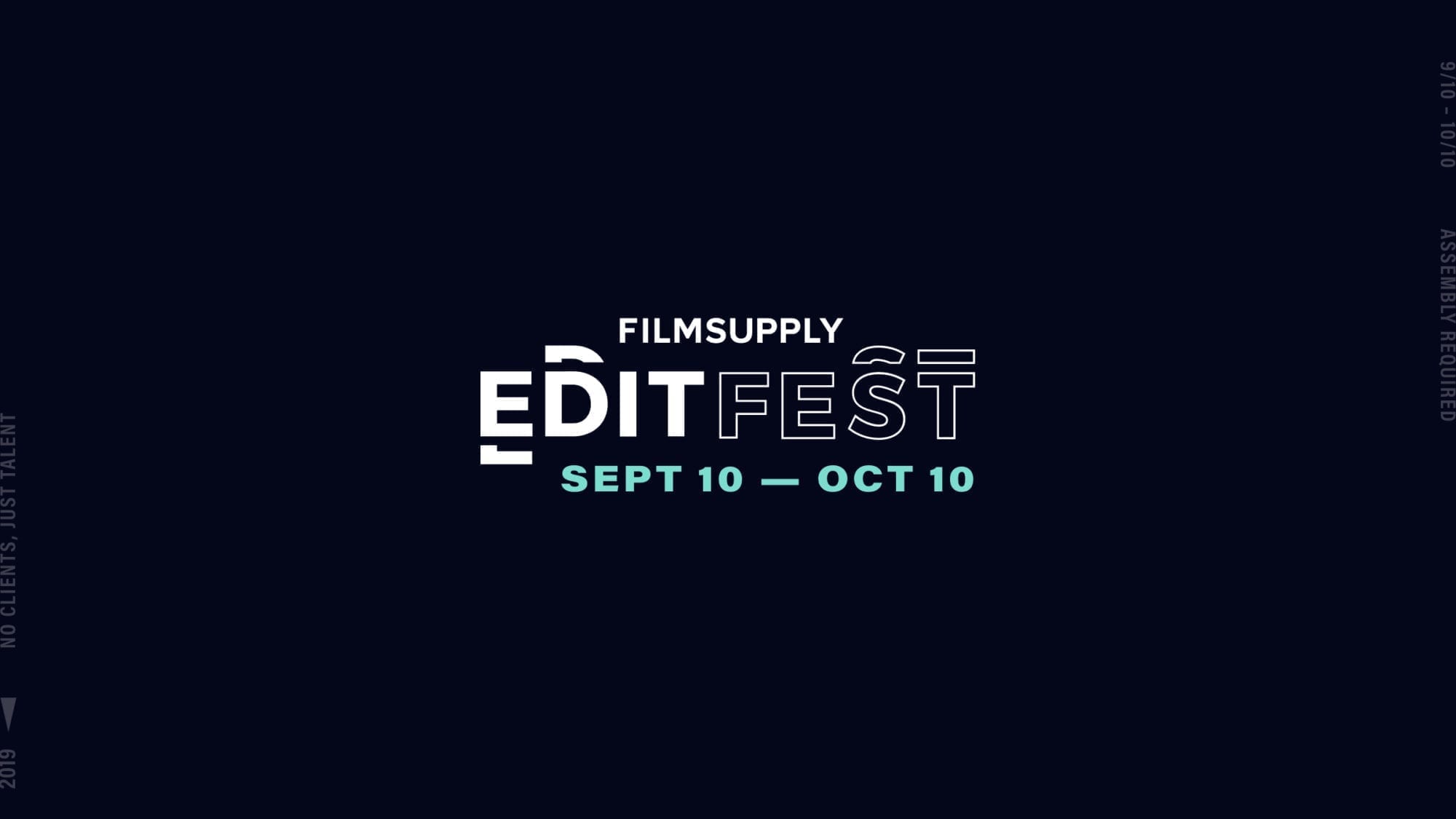 Filmsupply Edit Fest Contest Competition Editing 60 seconds Editor