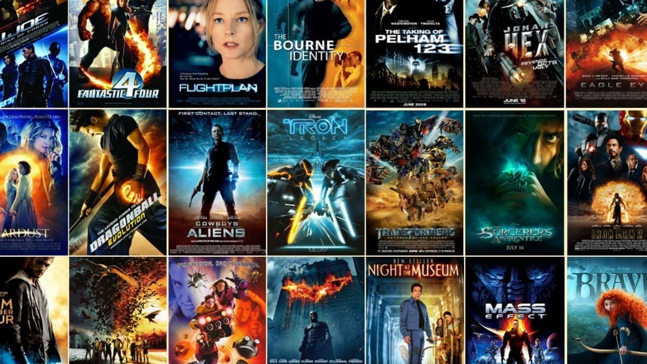 Grid of Movie Posters