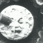 Old Film History Moon