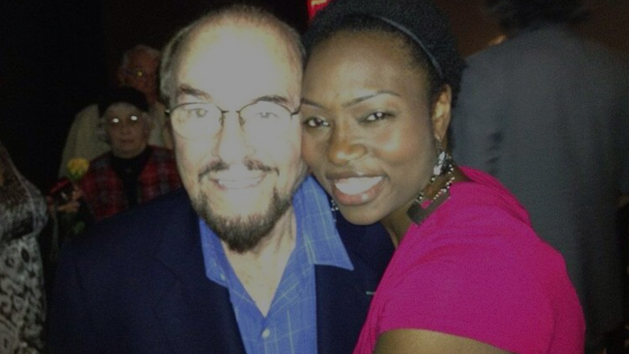 James Lipton and Artisha Mann Cooper