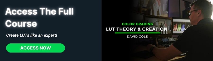 LUT Theory and Creation Course Banner