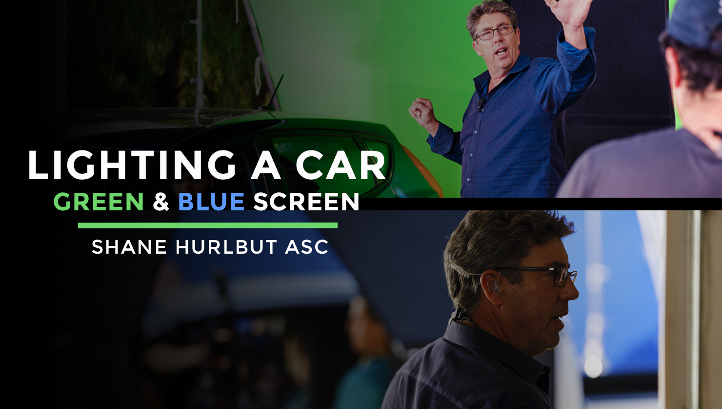 Filmmakers Academy How To Light a Car Blue Screen & Green Screen
