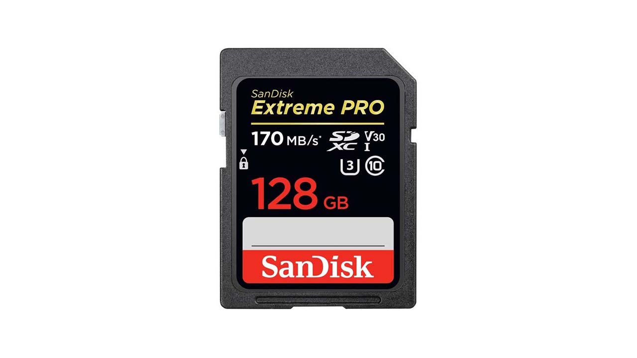 SANDISK 128GB EXTREME PRO UHS-I SDXC MEMORY CARD