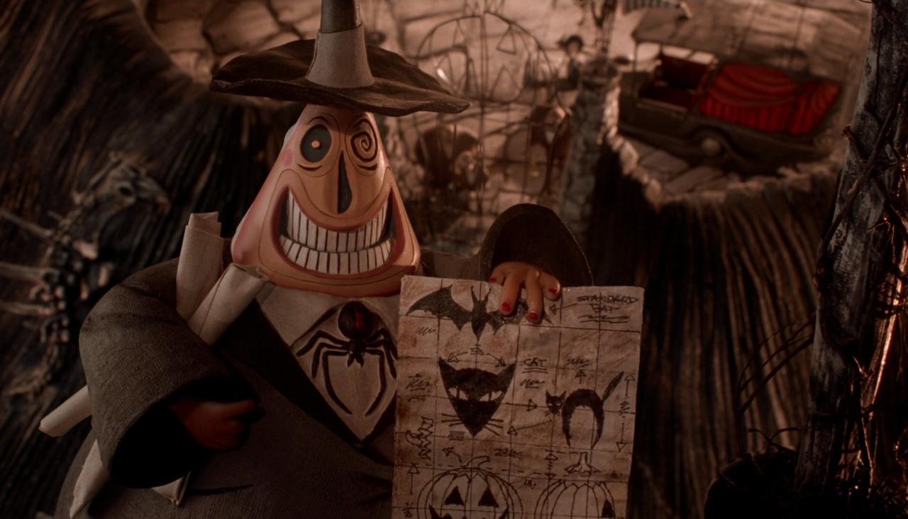 The Nightmare Before Christmas composition