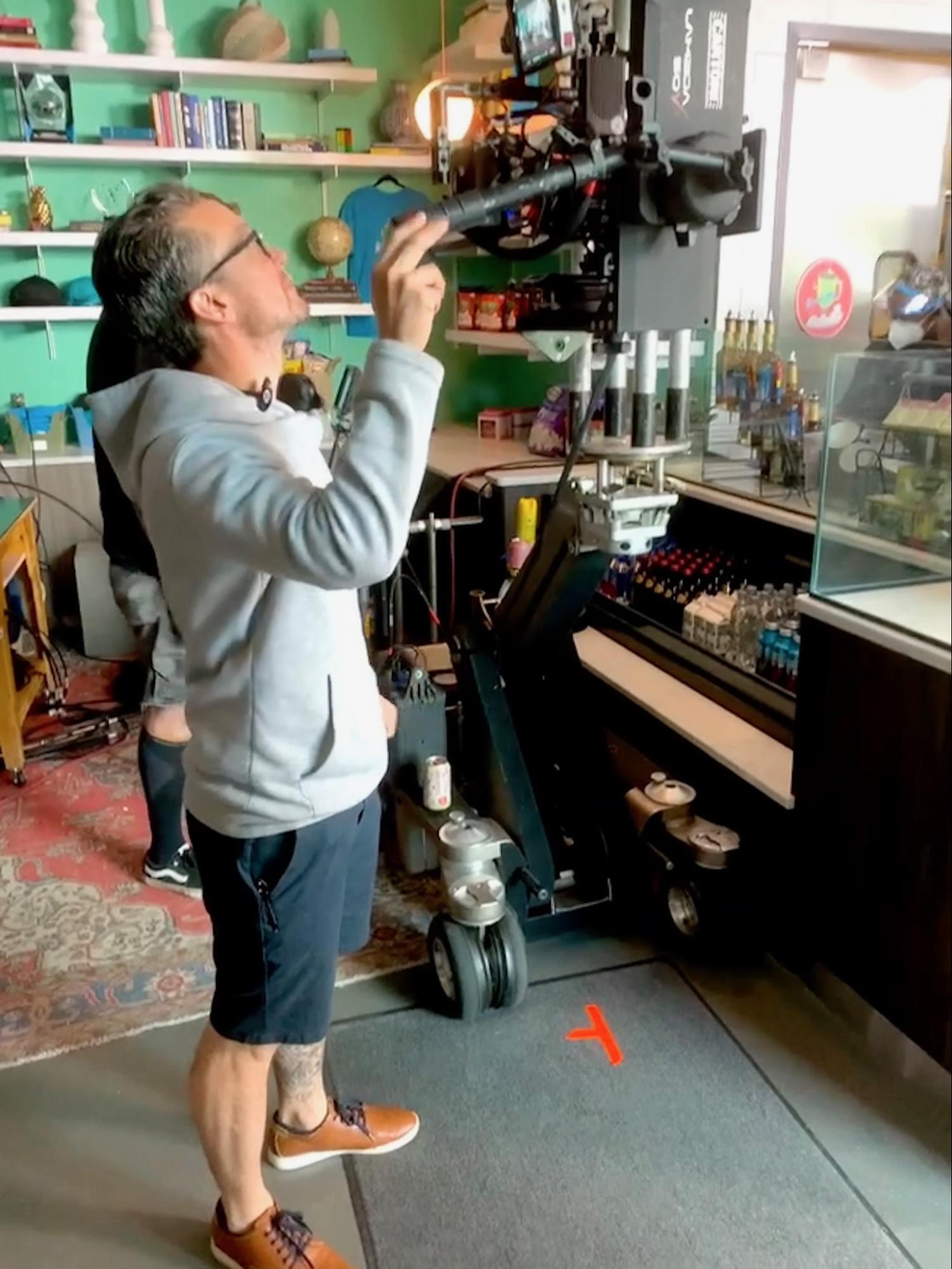 Cinematographer Brendan Uegama