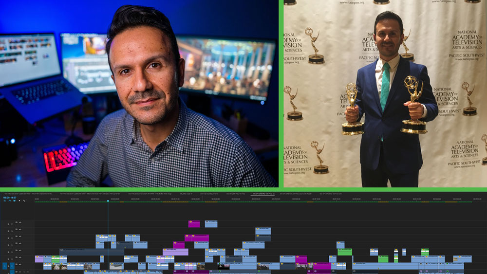 Evolution of editor Joaquin Elizondo