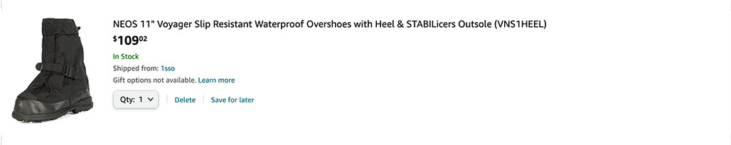 NEOS Overshoe