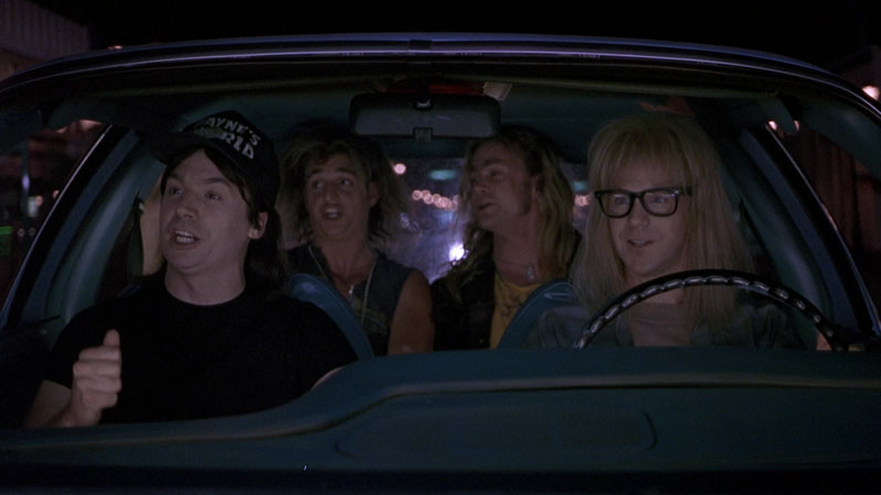 Wayne's World Needle Drop