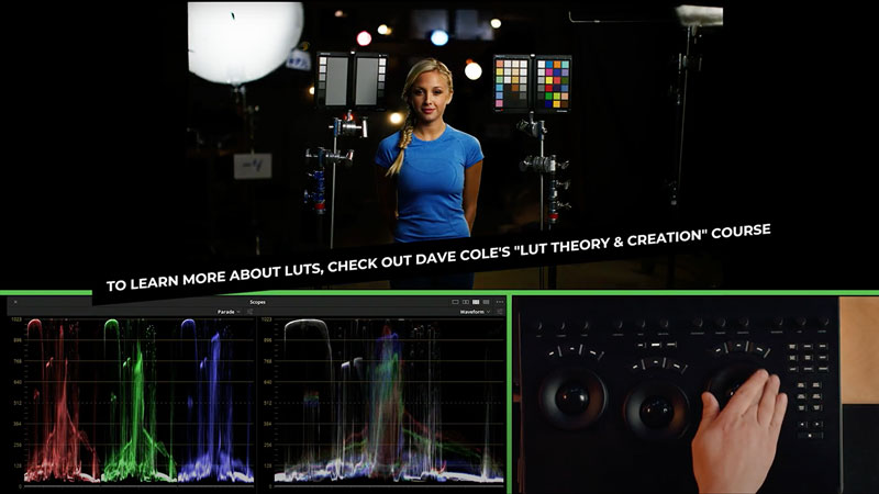 Tests inform LUT creation with David Cole, Filmmakers Academy