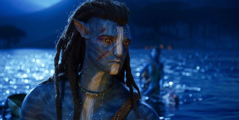 Jake Sully high frame rate in Avatar 2