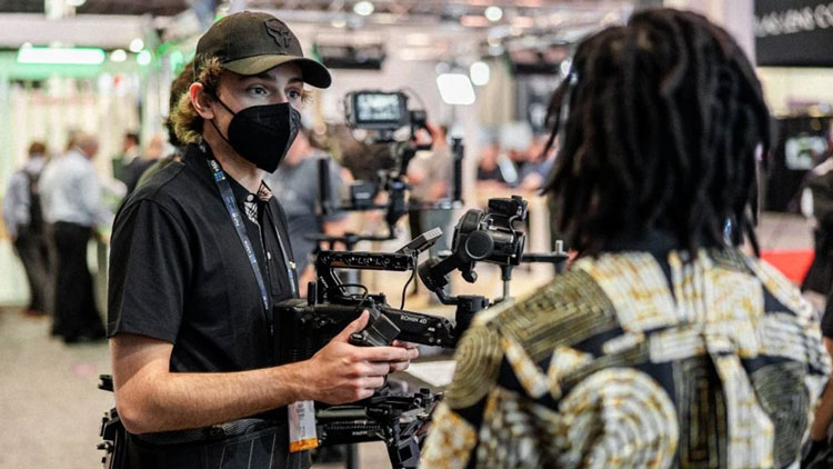 Exhibitor at NAB Show in Vegas