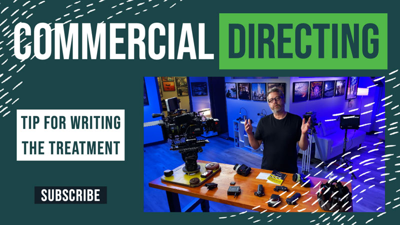 Commercial director Jordan Brady shares a tip for filmmakers