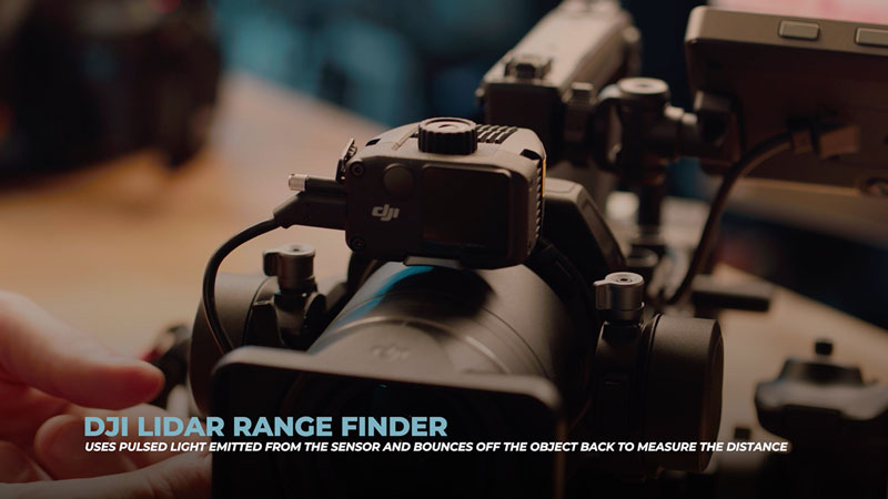 Tighten the knob on top of the LiDAR of DJI Ronin 4D