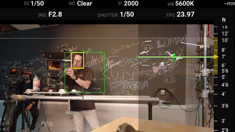 DJI Ronin 4D ActiveTrack button