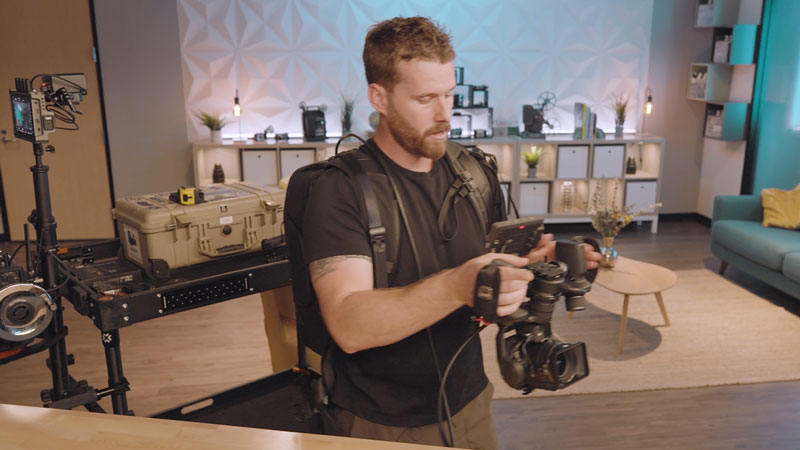 Gimbal operator tests Ronin 4D Flex