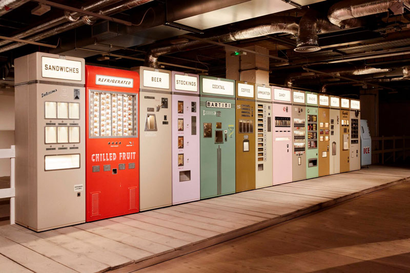 Asteroid City Vending Machines at London Pop up