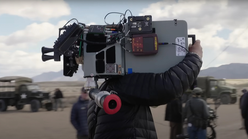 IMAX camera on Oppenheimer
