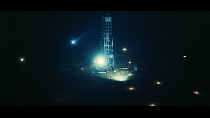 Trinity Test Tower in Oppenheimer film
