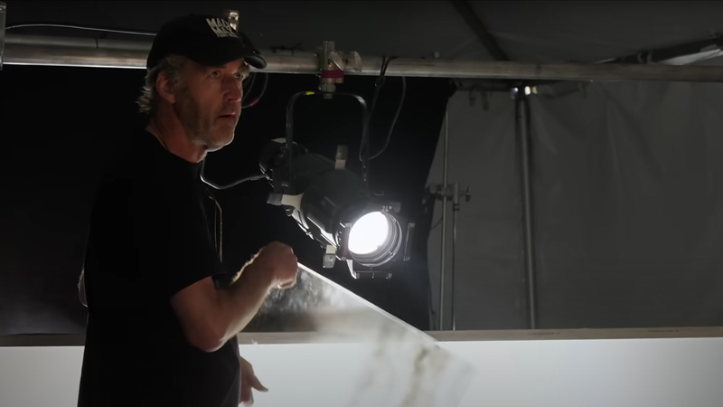 Lighting of Oppenheimer movie