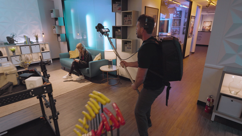 DJI Ronin FLEX with jib arm demonstration at Filmmakers Academy 