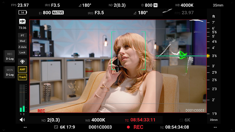 DJI Ronin 4D Single Operator ActiveTrack Mode