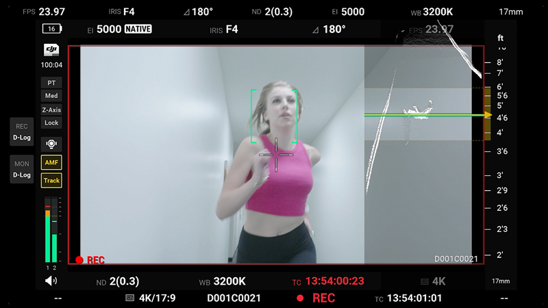 DJI Ronin 4D Sport Mode Shot Analysis