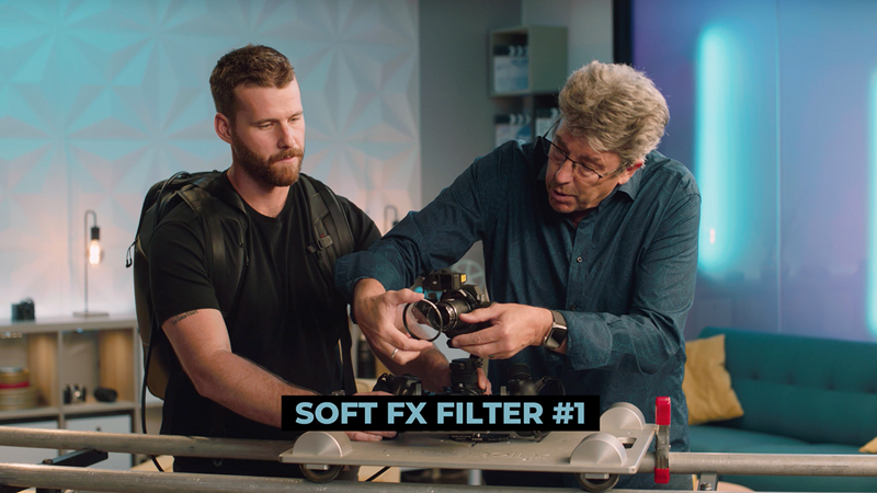 Turning Zenmuse X9 sensor cinematic with Soft/FX 1 Filter and butyl tape