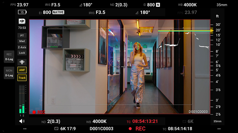 DJI Ronin 4D Single Operator ActiveTrack Mode