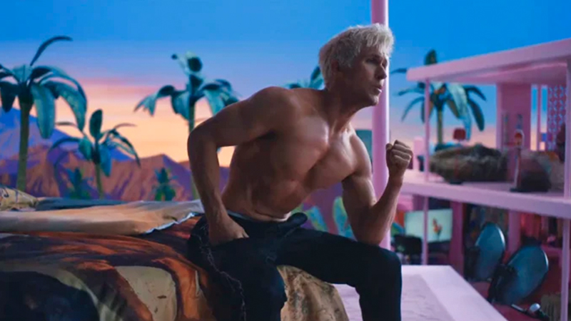Ryan Gosling as Ken in Barbie movie