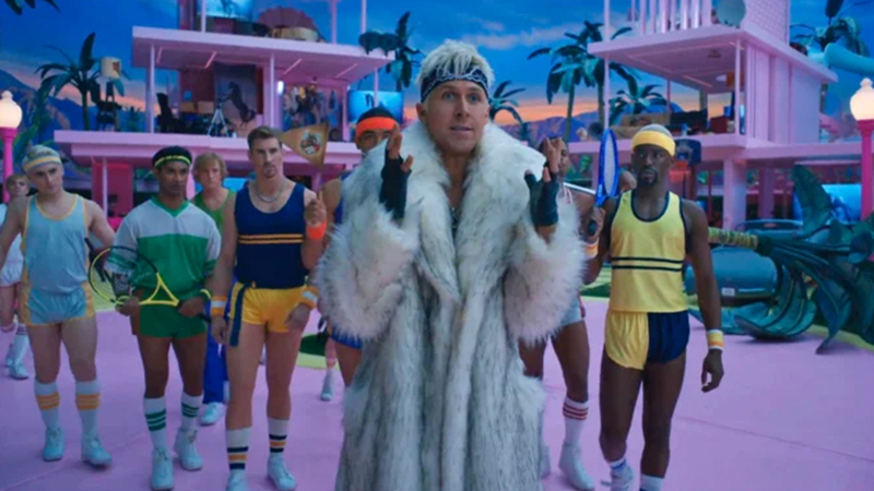 Ryan Gosling and the Kens takeover Barbie Land