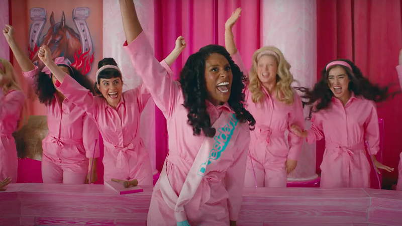 Issa Rae in the Barbie movie
